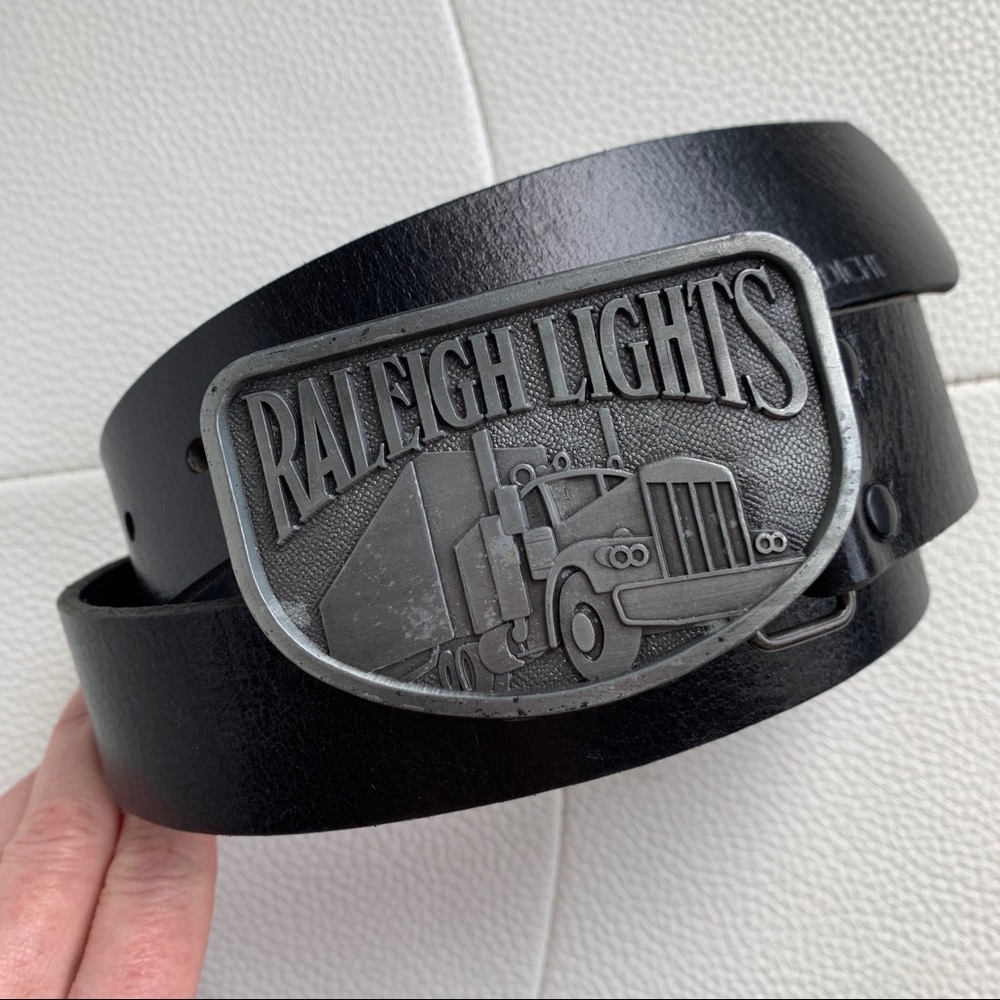 Vintage trucker belt buckle only